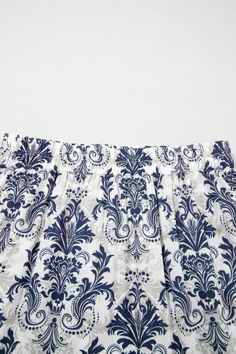 Boho Floral High-Waist Maxi Skirt | S-XL