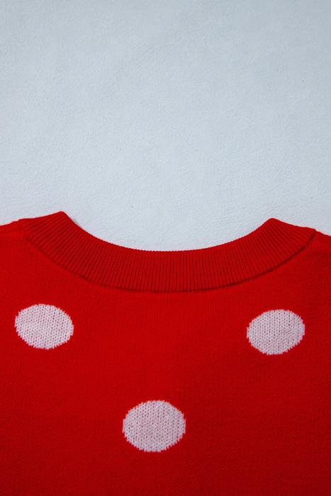 Dotline Drape Button-Front Cardigan | S-XL