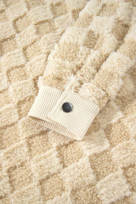 Cozy Checkered Corduroy Shacket | S-XL