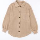  Button Up Waffle Knit Casual Shirt | S-2XL
