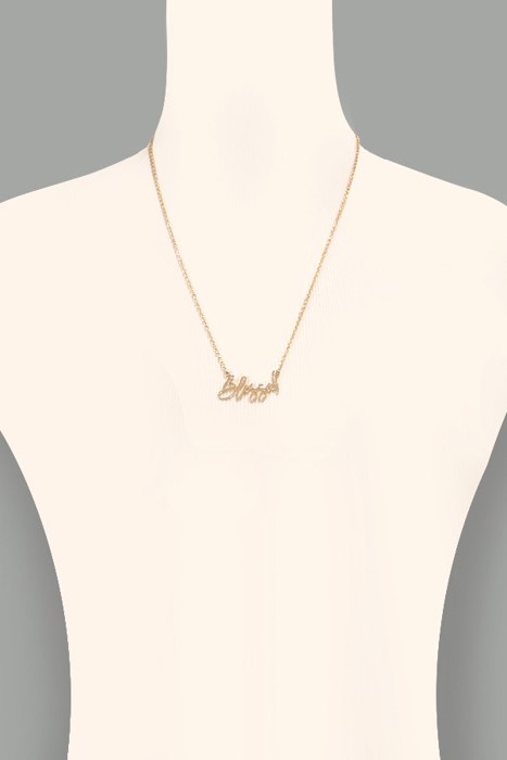 BLESSED Delicate Necklace