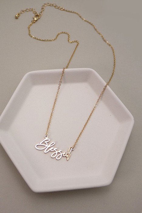 BLESSED Delicate Necklace
