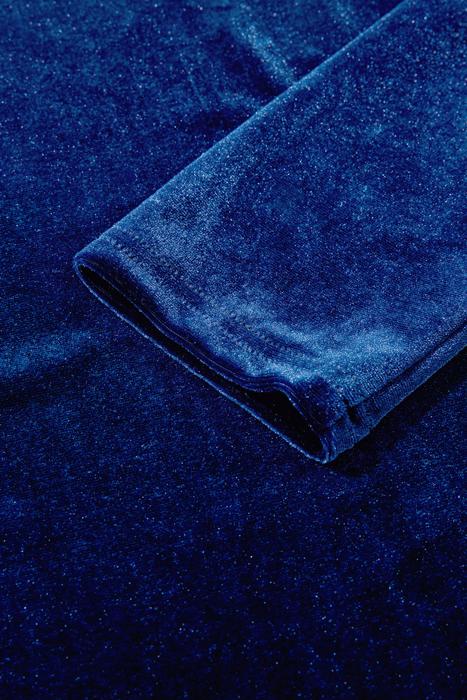 Ethereal Velvet Patch Casual Pullover | S-XL