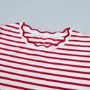  Stripe Scallop Lounge Short Set | S-XL