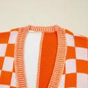  Urban Check Open-Front Cardigan | S-XL