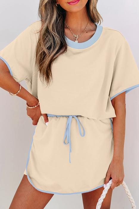 Urban Edge Colorblock Tee Skort 2-Piece | S-XL