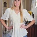  Crochet Detail Babydoll