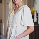  Crochet Detail Babydoll