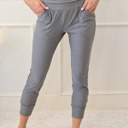  High Waist Pleated Leggings Pants With Pockets | S-XL | Free Shipping