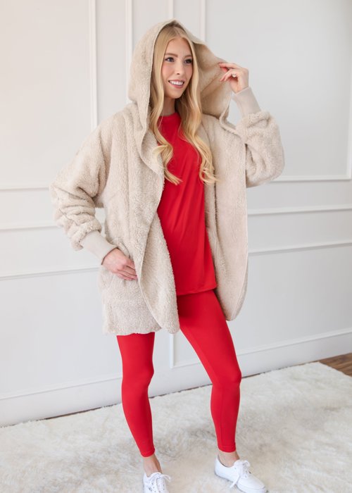 Dream Soft Hooded & Pocketed Jacket | One Size Fits All S-XL