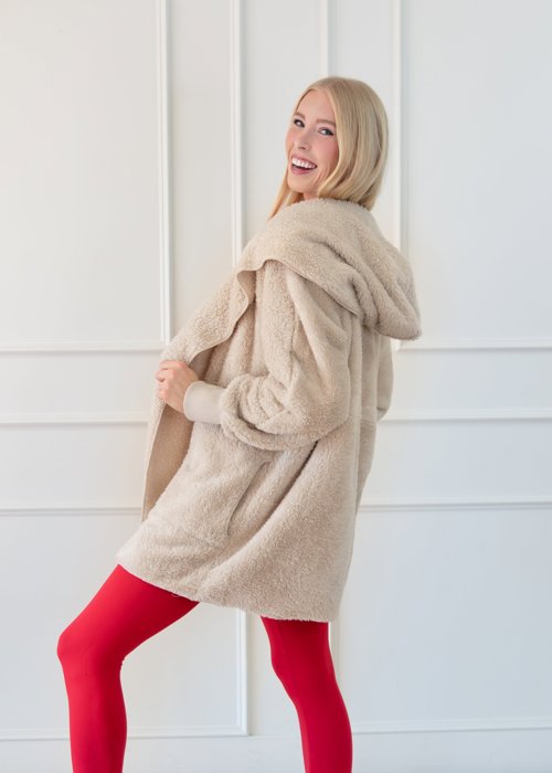 Dream Soft Hooded & Pocketed Jacket | One Size Fits All S-XL