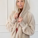  Dream Soft Hooded & Pocketed Jacket | One Size Fits All S-XL