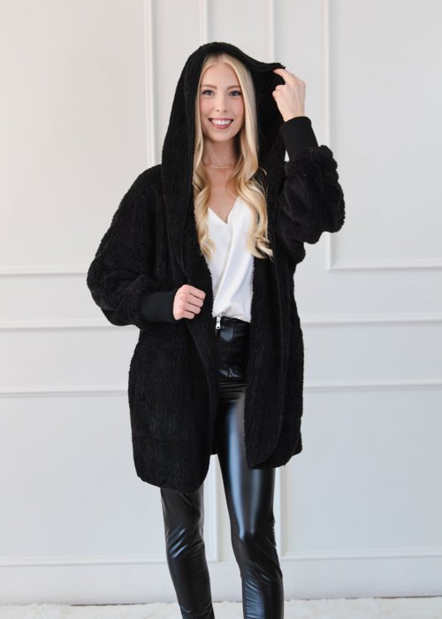 Dream Soft Hooded & Pocketed Jacket | One Size Fits All S-XL