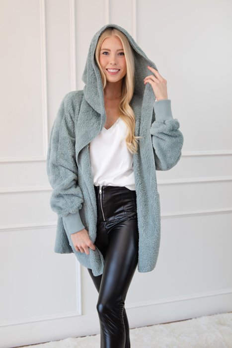 Dream Soft Hooded & Pocketed Jacket | One Size Fits All S-XL