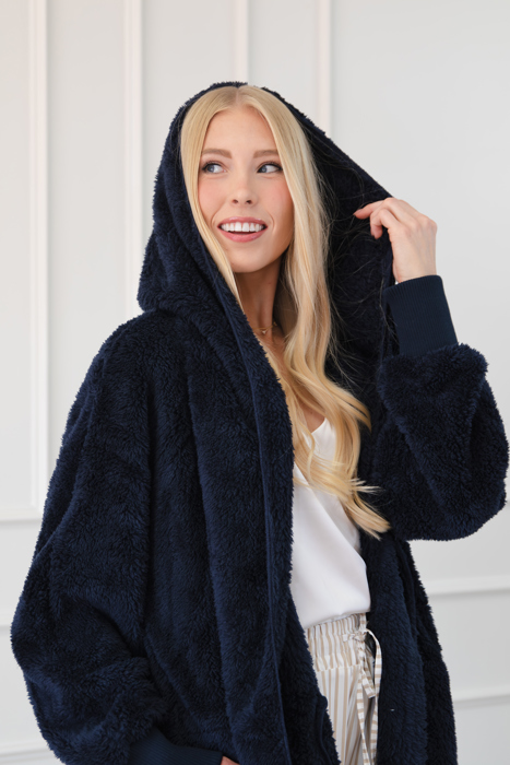 Dream Soft Hooded & Pocketed Jacket | One Size Fits All S-XL