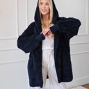  Dream Soft Hooded & Pocketed Jacket | One Size Fits All S-XL