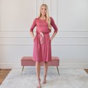  Easy 2 Tone Waist String Dress | S-XL