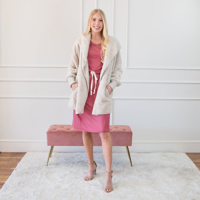 Dream Soft Hooded & Pocketed Jacket | One Size Fits All S-XL