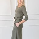  Easy 2 Tone Waist String Dress | S-XL