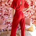  So Glam Belted Jumpsuit | S-XL