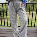  Floral Print Elastic Waist Full-Length Pants | S-XL