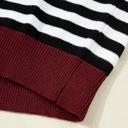  Statement Stripe Chic Colorblock Sweater | S-XL