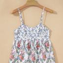  Floral Spaghetti Strap Babydoll Top | S-XL