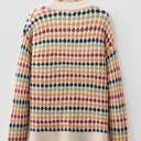  Dot Pattern Knit Button Front V Neck Cardigan | S-XL