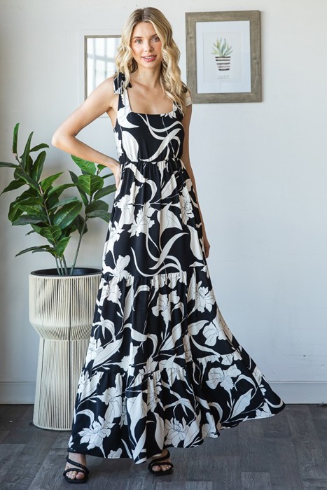 Flourish Tiered Maxi Dress | S-XL