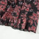  Midnight Bloom Retro Floral Mesh Dress | S-XL
