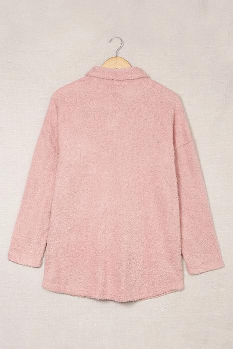 Cozy Button Down Shacket | S-2XL