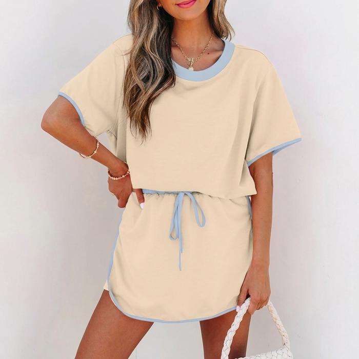Urban Edge Colorblock Tee Skort 2-Piece | S-XL