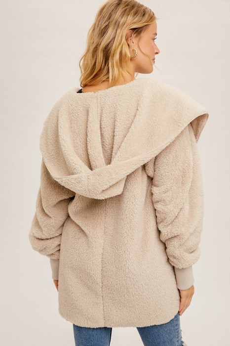 Dream Soft Hooded & Pocketed Jacket | One Size Fits All S-XL