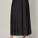 Medium Black Stretchy Soft Maxi Skirt | 3 Colors