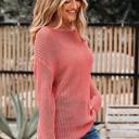  Crochet Open-Knit Sweater Top | S-XL
