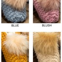  Cozy Knitted Slippers with Pom Pom | Two SIZES fits most | Free Shipping