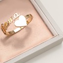  MAMA Gold Heart Ring | Size 7