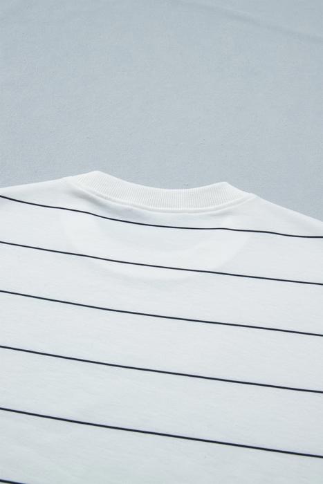 Stripe Half Sleeve Top & Shorts Set | S-XL