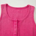  Mineral Wash Rib Knit Tank Top | S-XL