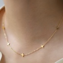  Titanium Steel Mini Cross Necklace | Free Shipping