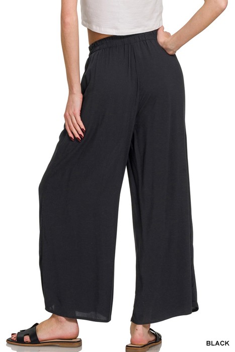 Relax and Flow Woven Cami & Pants Set with Pockets |S-L