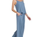  Relax and Flow Woven Cami & Pants Set with Pockets |S-L