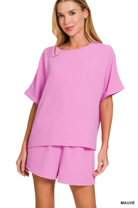 Easy Breezy Top & Shorts Set | S-XL