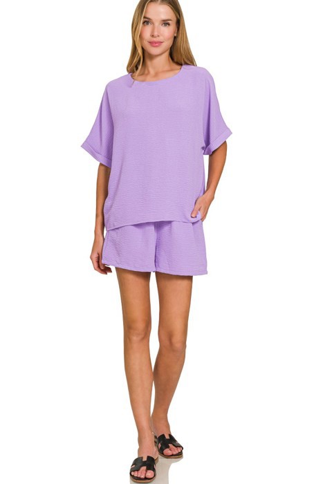 Easy Breezy Top & Shorts Set | S-XL