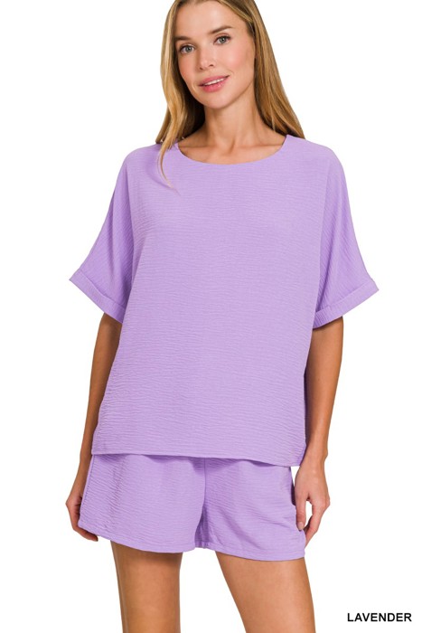 Easy Breezy Top & Shorts Set | S-XL