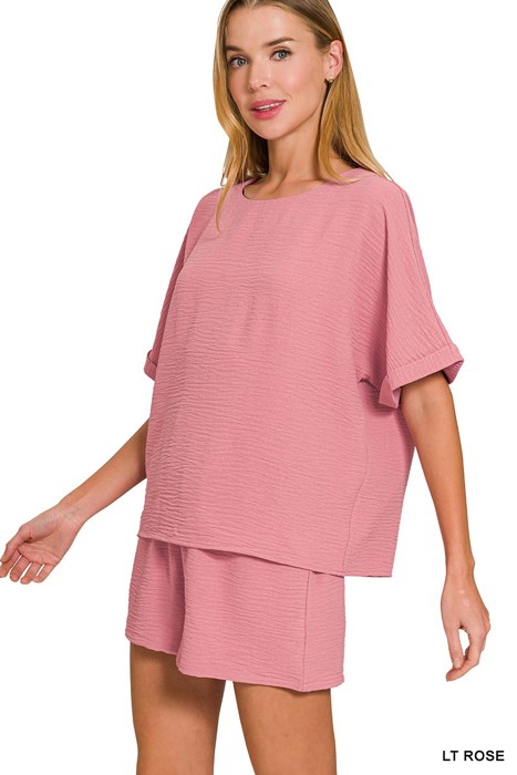 Easy Breezy Top & Shorts Set | S-XL