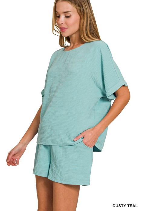 Easy Breezy Top & Shorts Set | S-XL