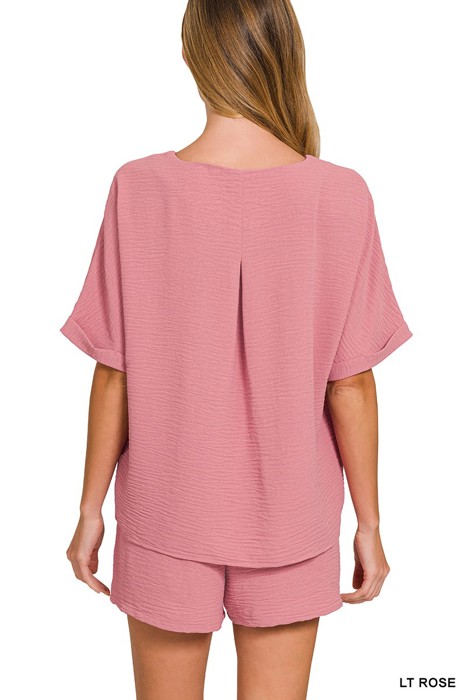 Easy Breezy Top & Shorts Set | S-XL