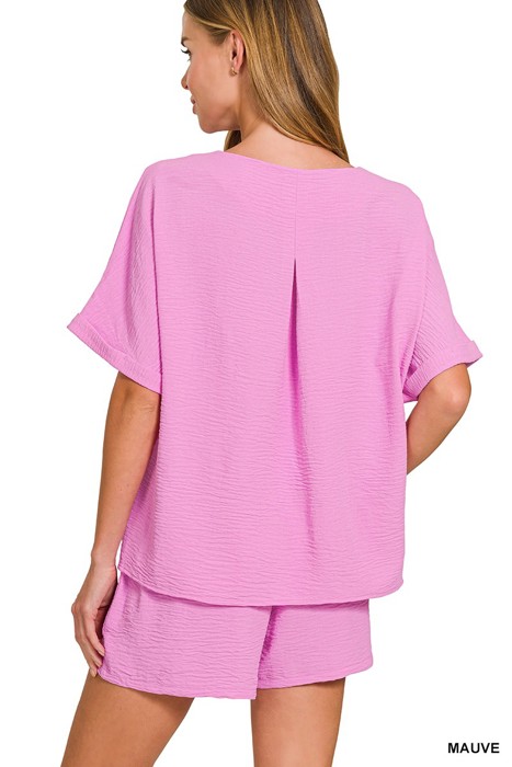 Easy Breezy Top & Shorts Set | S-XL