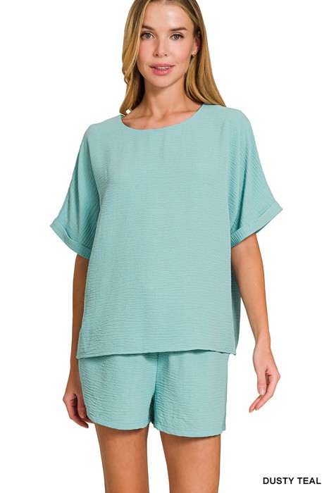 Easy Breezy Top & Shorts Set | S-XL
